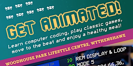 Get Animated Manchester! Retro Coding and Activity Workshop (Age 8-11)