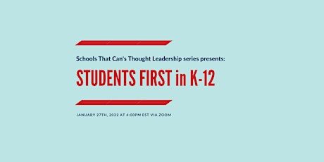 Students First in K-12: A conversation with Paul LeBlanc primary image