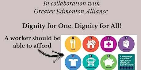 Imagen principal de Living Wage - Dignity for one. Dignity for all.