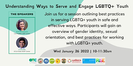 Understanding Ways to Serve and Engage LGBTQ+ Youth