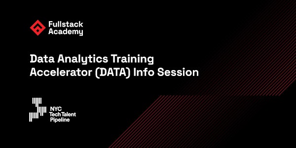 Data Analyst Training Accelerator (DATA) Info Session