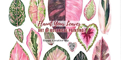 [Flaunt Your Leaves] Art Of Botanical Paint N Sip primary image