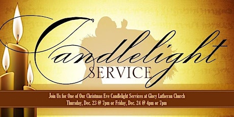 Christmas Eve Candlelight Service - Dec. 23 @ 7pm primary image