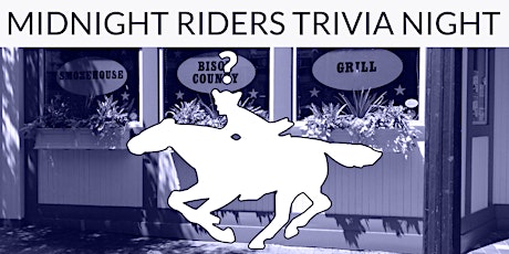 Riders Trivia Night at Bison County primary image