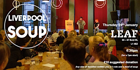 Liverpool SOUP (January 2022) tickets