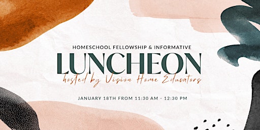 Homeschool Informative Luncheon primary image