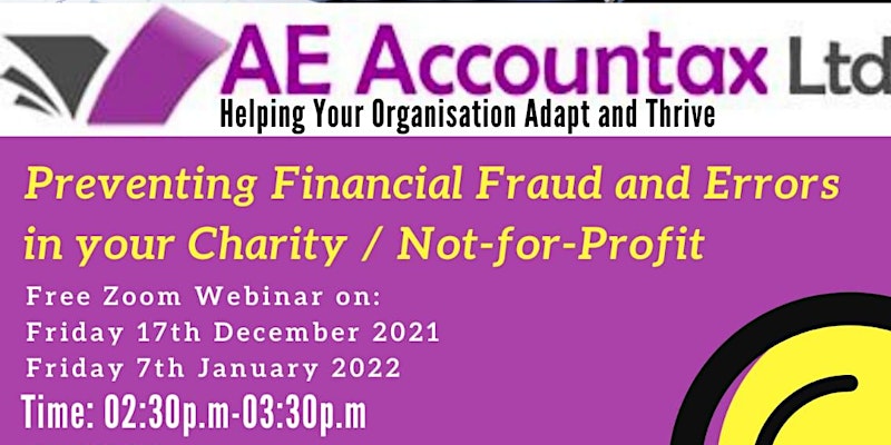 Preventing financial fraud & errors in your not-for-profit organisation