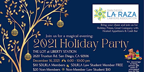 SDLRLA 2021 Holiday Party
