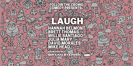 Hauptbild für It's Time To Laugh - A Limited Capacity Pop-up Comedy Show