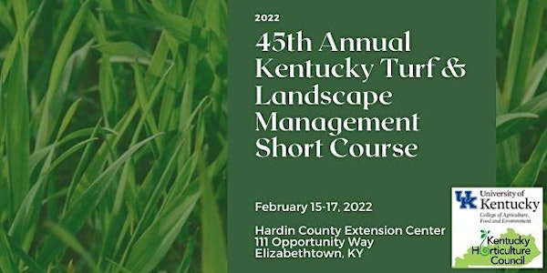 2022 KY Turf & Landscape Management Short Course