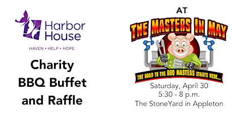 Harbor House Charity BBQ Buffet & Raffle at The Masters In May primary image