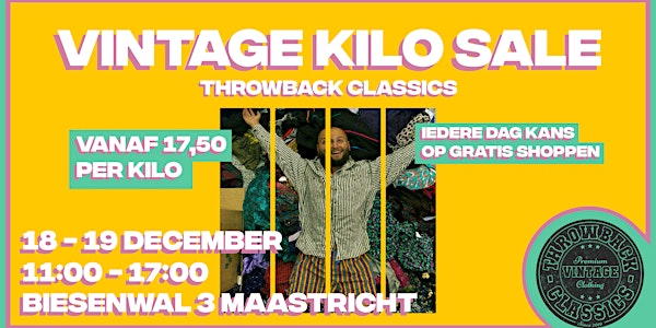 Throwback Classics' Vintage Kilo Sale | Maastricht