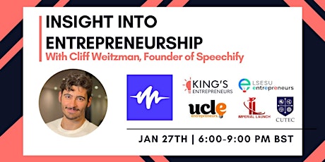 Insight into Entrepreneurship (Now Online Only) tickets