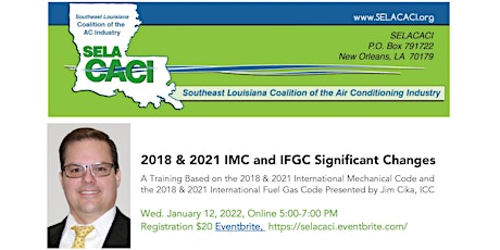 Imagen principal de 2018 & 2021 IMC and IFGC Significant Changes: Training with Jim Cika