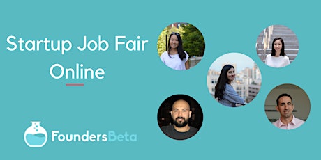Startup Job Fair Online: Meet 20+ Candidates in One Hour tickets