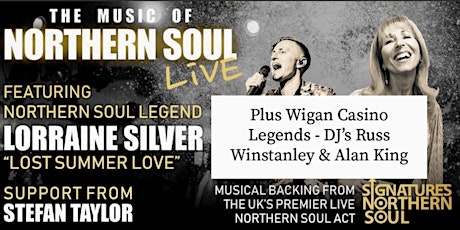 Image principale de Copy of Northern Soul Live! Featuring The Signatures with Stefan Taylor
