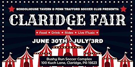 Claridge Fair tickets