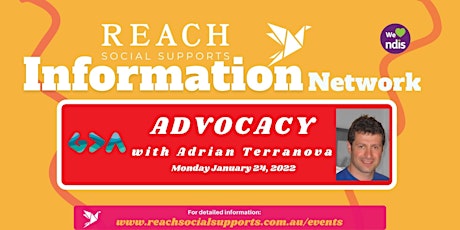 Advocacy - Reach Information Network Series 2022 tickets