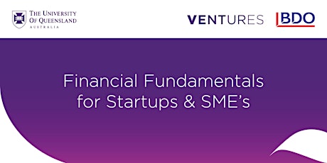 Financial Fundamentals for Startups & SME’s tickets