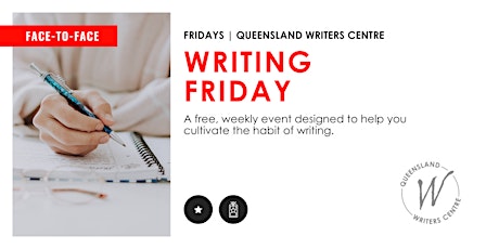 [CANCELLED] Writing Friday at Queensland Writers Centre tickets