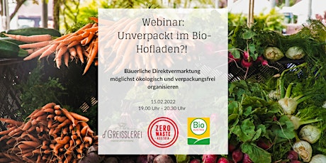 Hauptbild für Webinar: Unverpackt im Bio-Hofladen?!