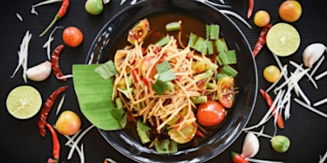In-person class: Evening in Bangkok: Thai Curry & Papaya Salad (Los Angeles tickets