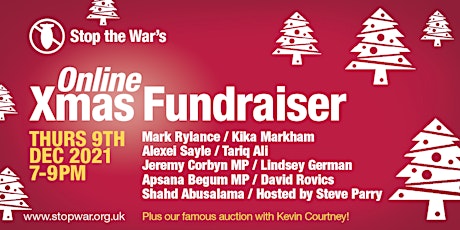 Stop the War's Xmas Fundraiser primary image