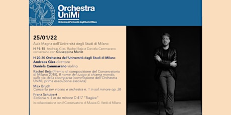 Orchestra UniMi: secondo concerto sinfonico 2021/22 biglietti