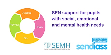 SEN support for pupils with social, emotional & mental health needs tickets