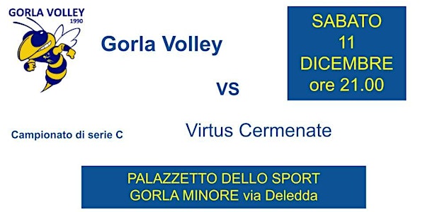 SERIE C	Gorla Volley - Virtus Cermenate