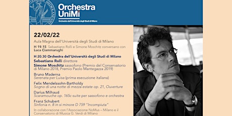 Orchestra UniMi: terzo concerto sinfonico 2021/22 biglietti