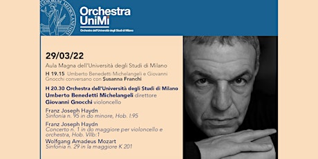 Orchestra UniMi: quarto concerto sinfonico 2021/22 biglietti