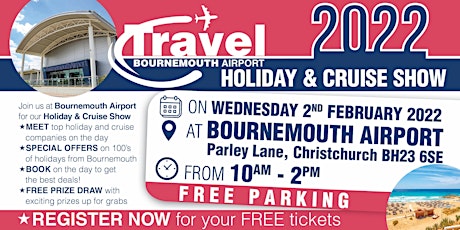 Bournemouth Airport Holiday & Cruise Show tickets