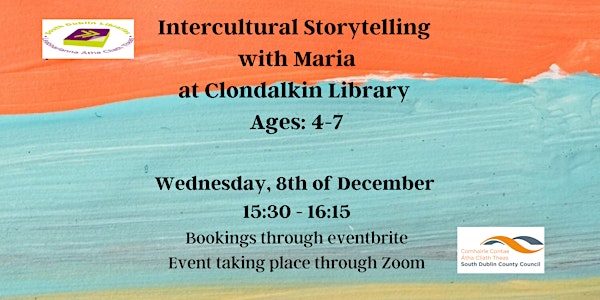 Intercultural Storytelling for  4-7 year olds  with Maria