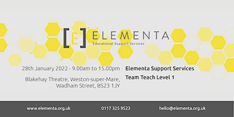 Level 1 - Team Teach Course - Open (Bristol) tickets
