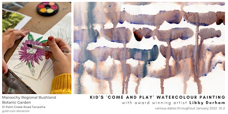 Kid's 'Come and Play' Watercolour Painting Activity @ Transcribe Exhibition tickets