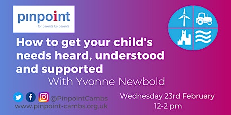 Yvonne Newbold - How to get your child's needs heard, understood and suppor tickets