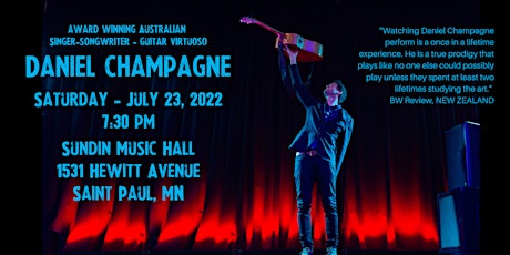 An Evening with Daniel Champagne in St. Paul tickets