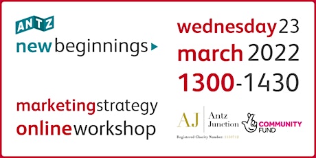 New Beginnings Marketing Strategy Online Workshop (23 Mar 2022) tickets