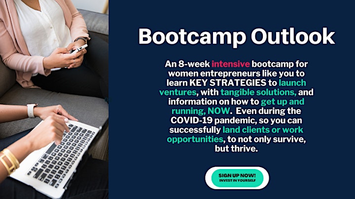 Women's Entrepreneurship Bootcamp (Virtual)(Group A1-P1) image
