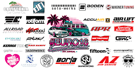 #EURO16 | 5th Annual European Car Show with California Car Cover primary image