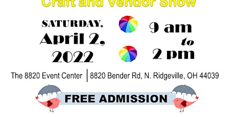 April Showers Craft & Vendor Show tickets
