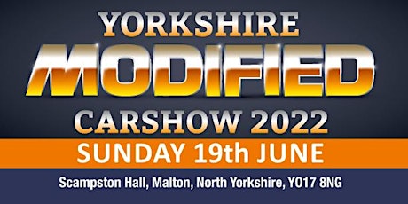 Yorkshire Modified Car Show 2022 - Trading Space tickets