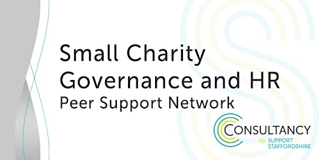 Small Charity Governance and HR Peer Support Network tickets