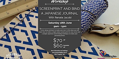 Screenprint and Bind a Japanese Journal primary image