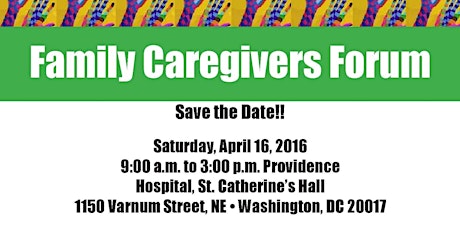 Family Caregivers Forum primary image