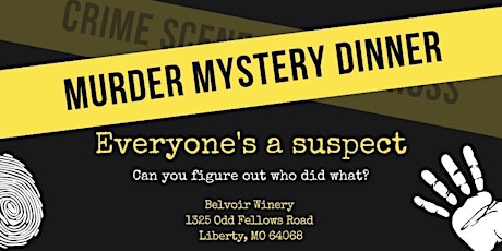 May 14th Murder Mystery Dinner tickets