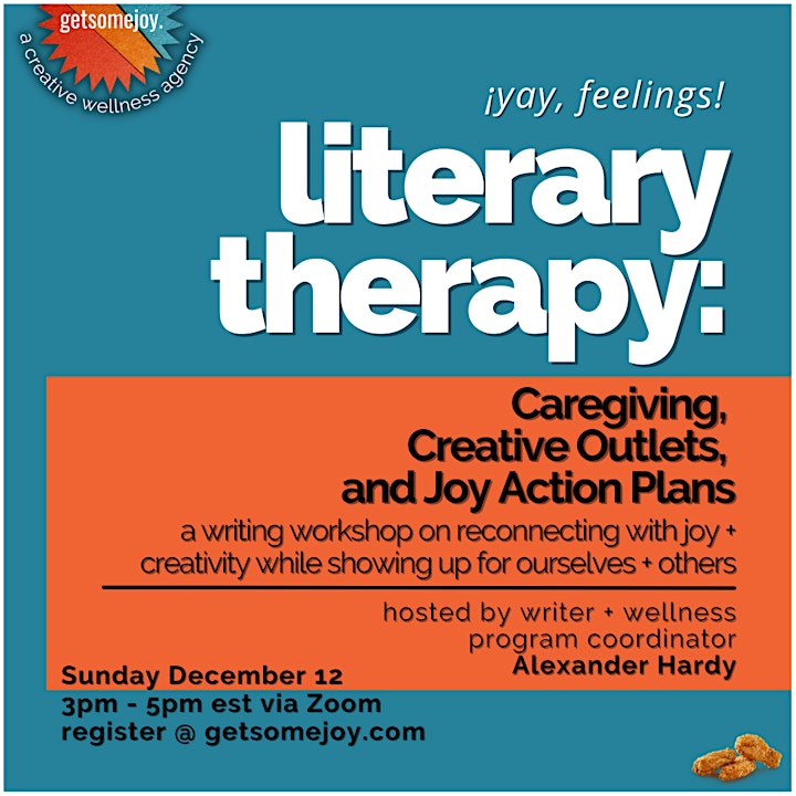 Literary Therapy: Caregiving, Creative Outlets + Joy Action Plans (1 of 4) image