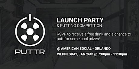 PUTTR Launch Party tickets