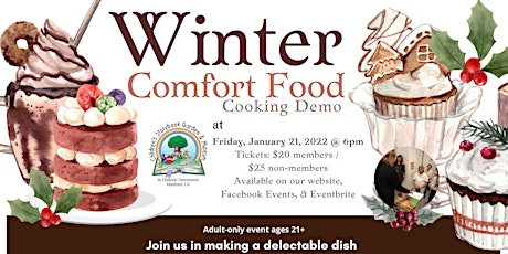 Winter Comfort Food Cooking Demo tickets